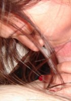 Грудастая телка сосет писюн в обмен на куннилингус 18 фотография